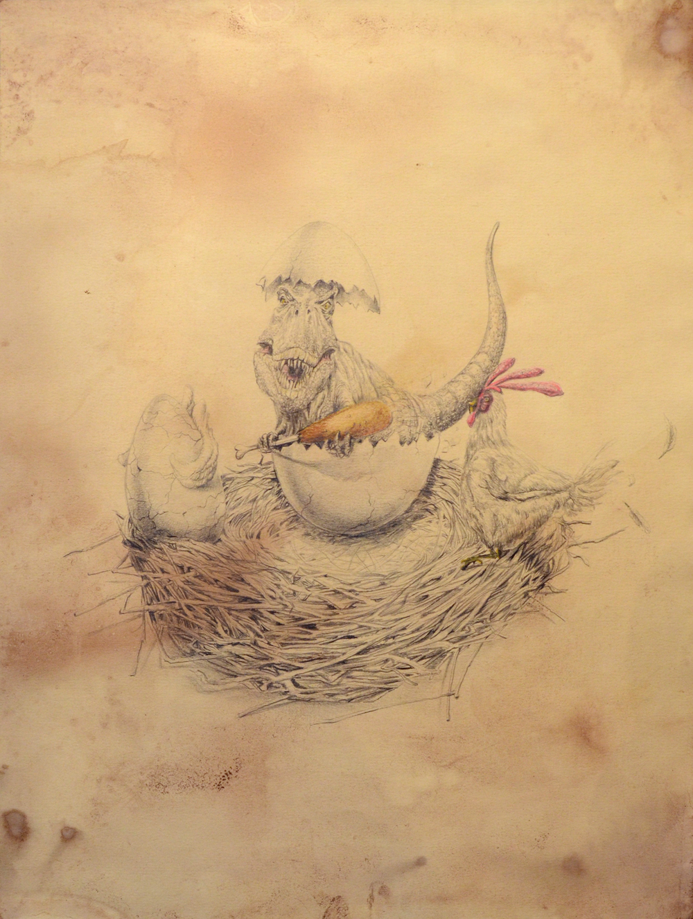 Maybe the Dinosaur Should be Added as a Valid Component When It Comes to the Chicken and the Egg Debate